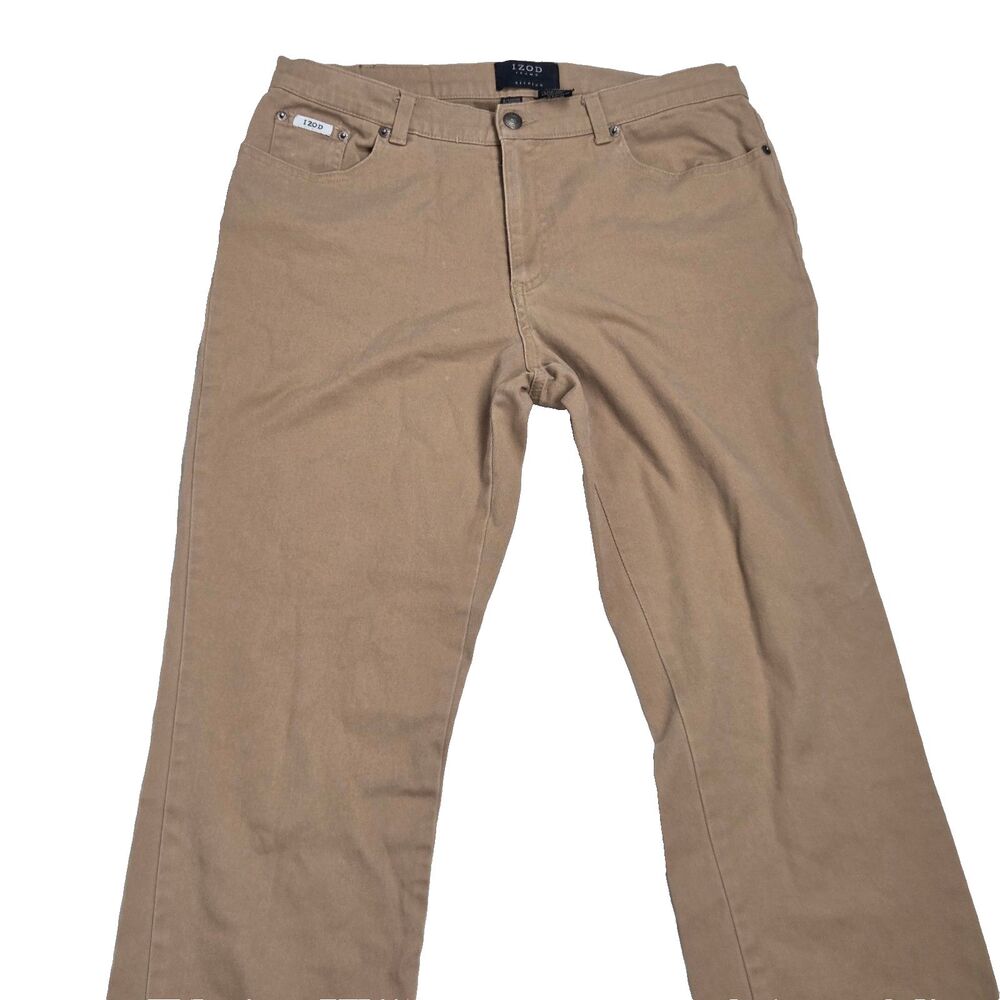 beige IZOD womens pants size 12